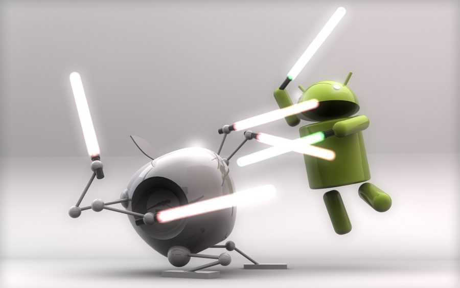 A Pizza, a Pig and a Phone: A Guide to the Android VS IOS Debacle.