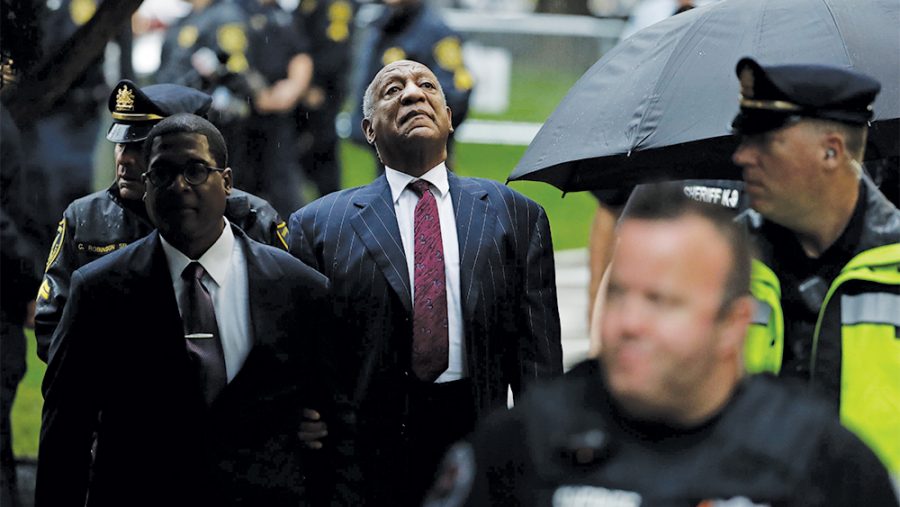 Mandatory Credit: Photo by Matt Slocum/AP/REX/Shutterstock (9894344s)
Bill Cosby arrives for his sentencing hearing at the Montgomery County Courthouse, in Norristown, Pa
Bill Cosby, Norristown, USA - 25 Sep 2018