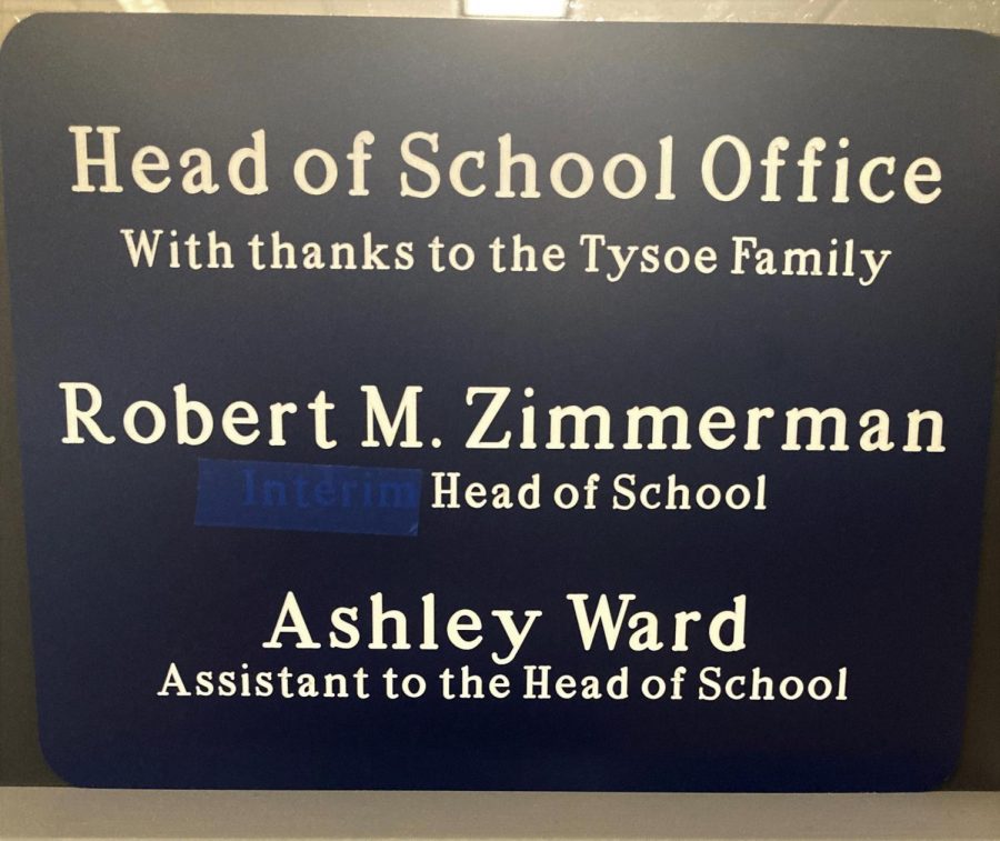 Mr. Zimmerman: Our Newly Permanent Head of School